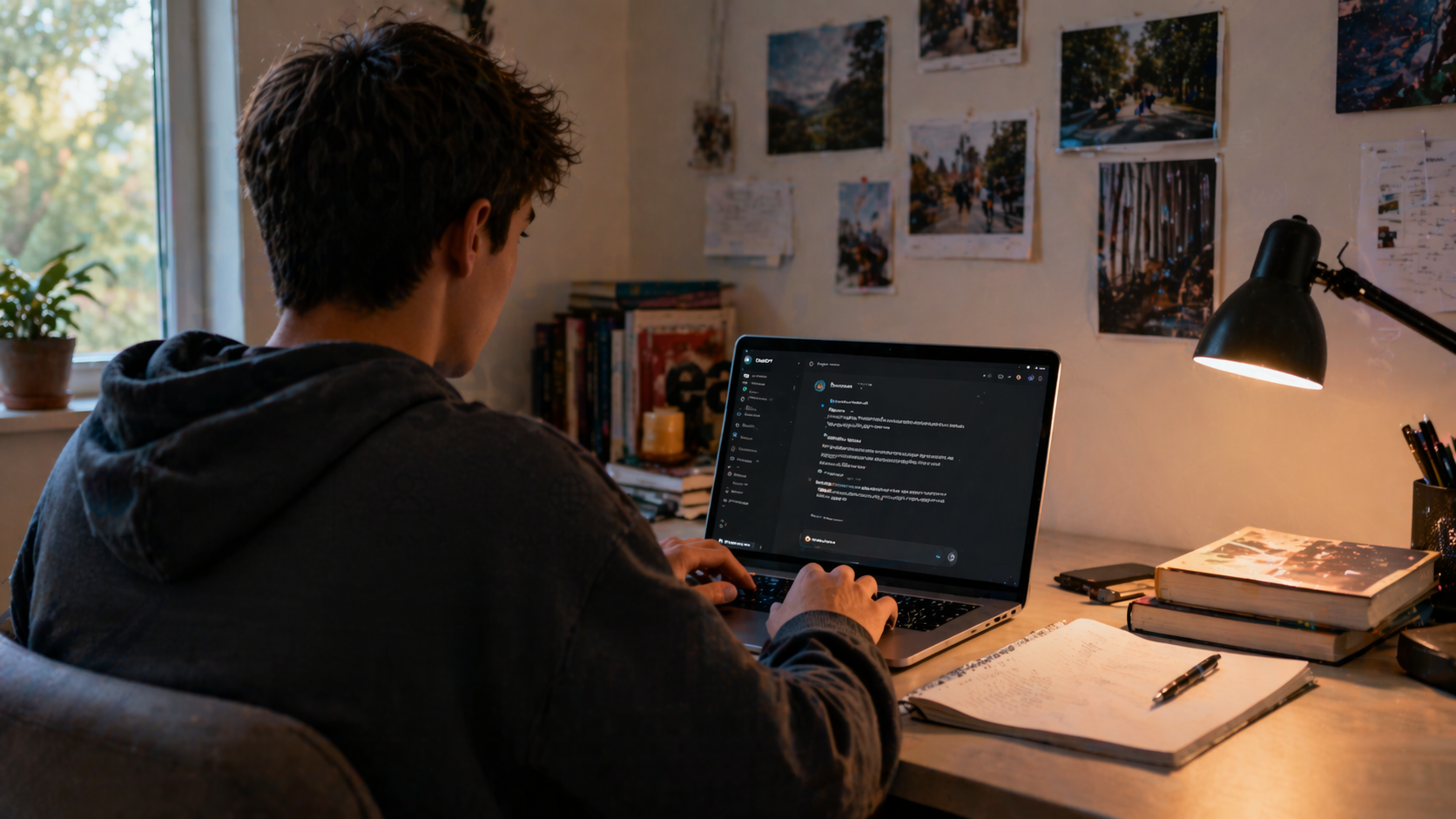 A young person working at a desk with AI tools — AI Is Gen Z's Biggest Opportunity